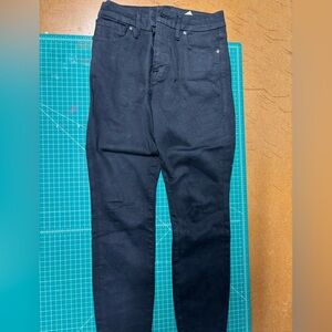 Good American women’s jeans charcoal black